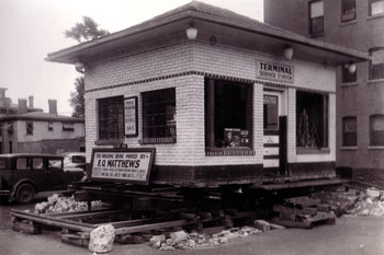 old service station